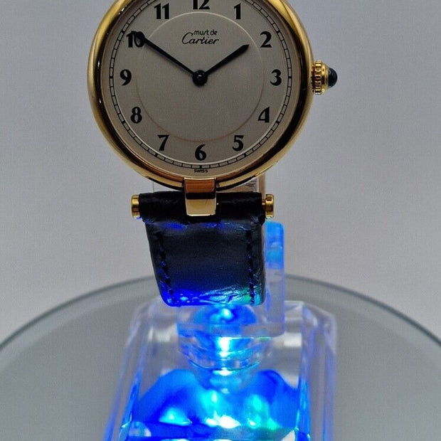 Must de Cartier Vendome Watch, Mid Size