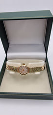 Rolex Precision 9ct Gold Ladies Watch, 1950s