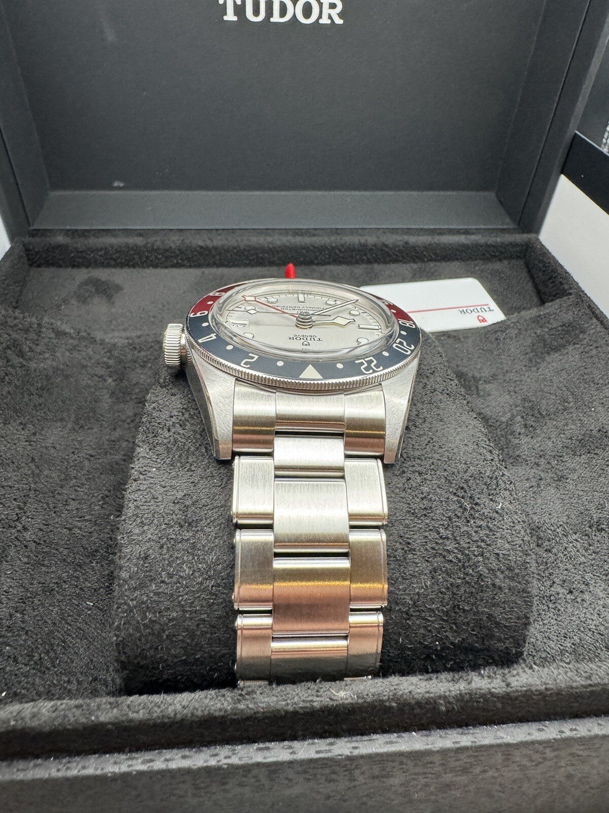 2026 NEW TUDOR Black Bay GMT White Opaline Pepsi 41mm 79830RB - Watch