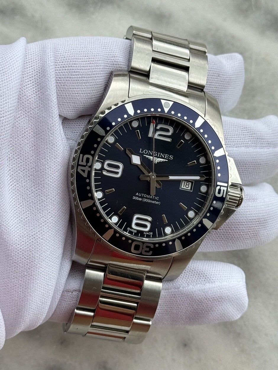 Longines HydroConquest Blue Dial Watch, 44mm