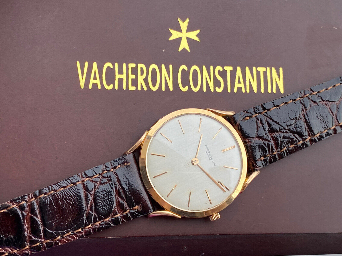 Vacheron Constantin Slim 18K Rose Gold Watch