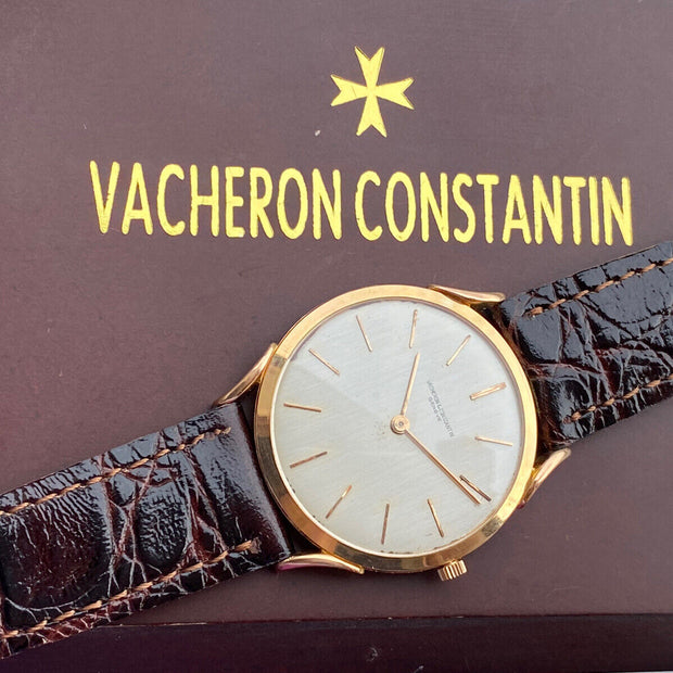 Vacheron Constantin Slim 18K Rose Gold Watch
