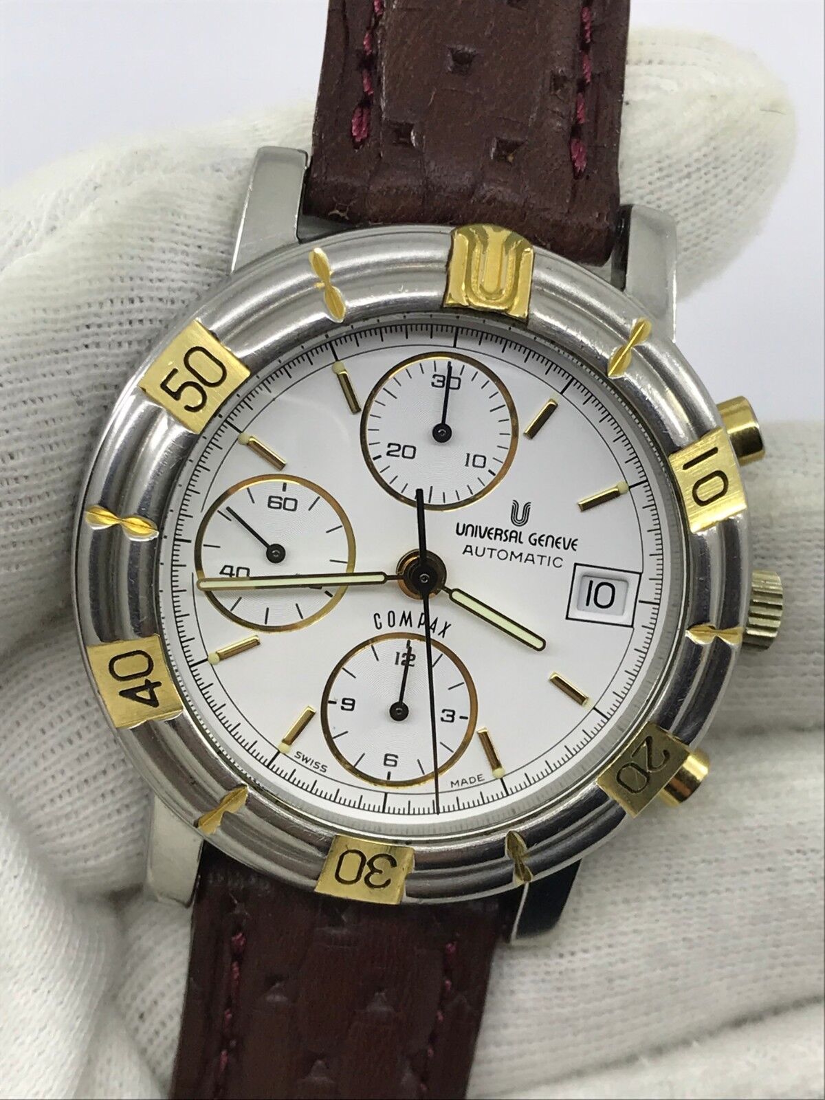 Universal Geneve Compax Chronograph Watch
