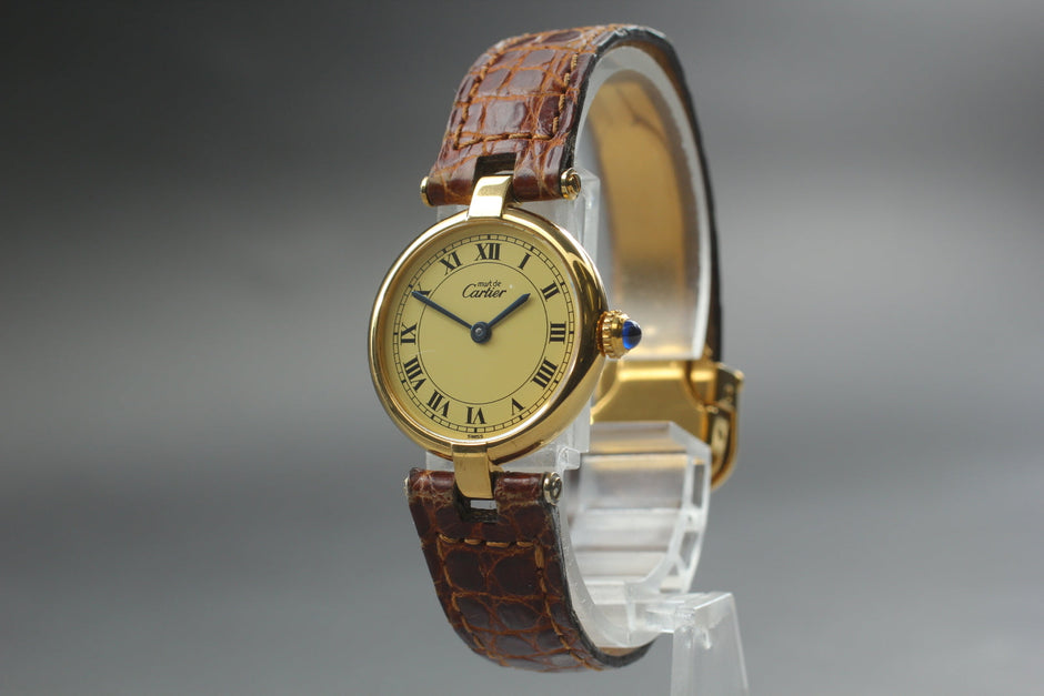 Cartier Must Vermeil Watch, With Papers
