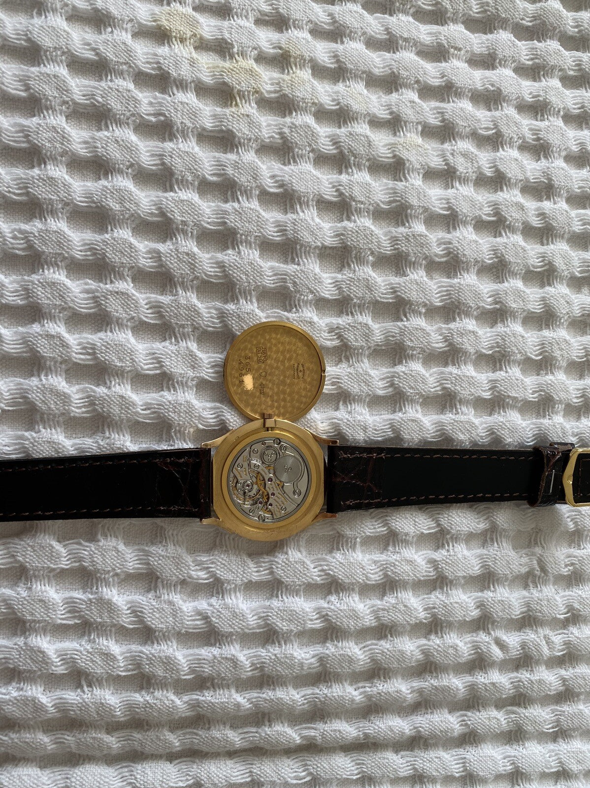Vacheron Constantin Slim 18K Rose Gold Watch