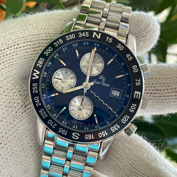 Lucien Rochat Chronograph GMT Diver Watch