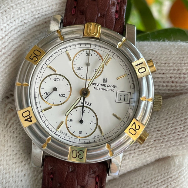 Universal Geneve Compax Chronograph Watch