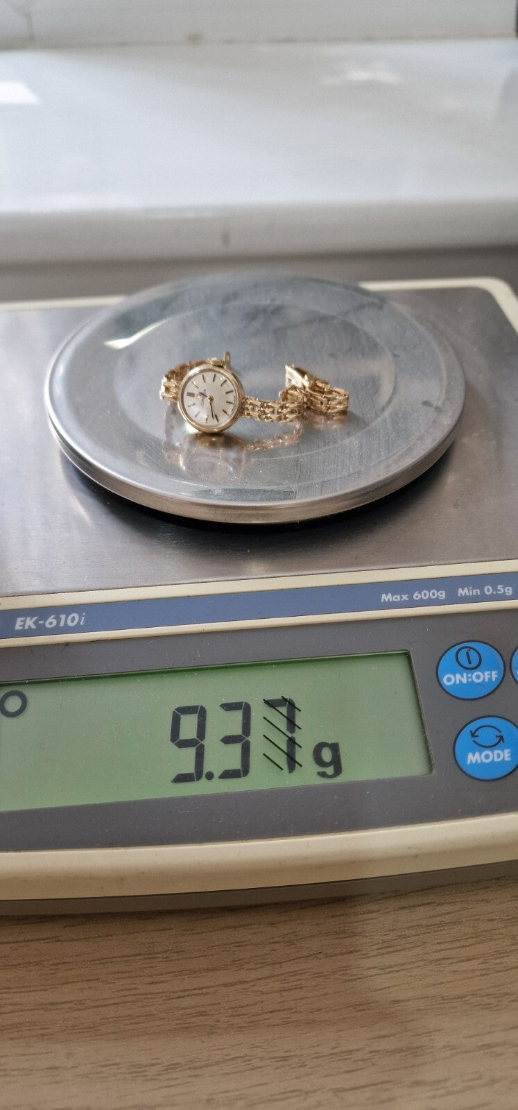 Omega - 9ct Gold, Vintage 1960s Mechanical, Lady's, Gold Bracelet