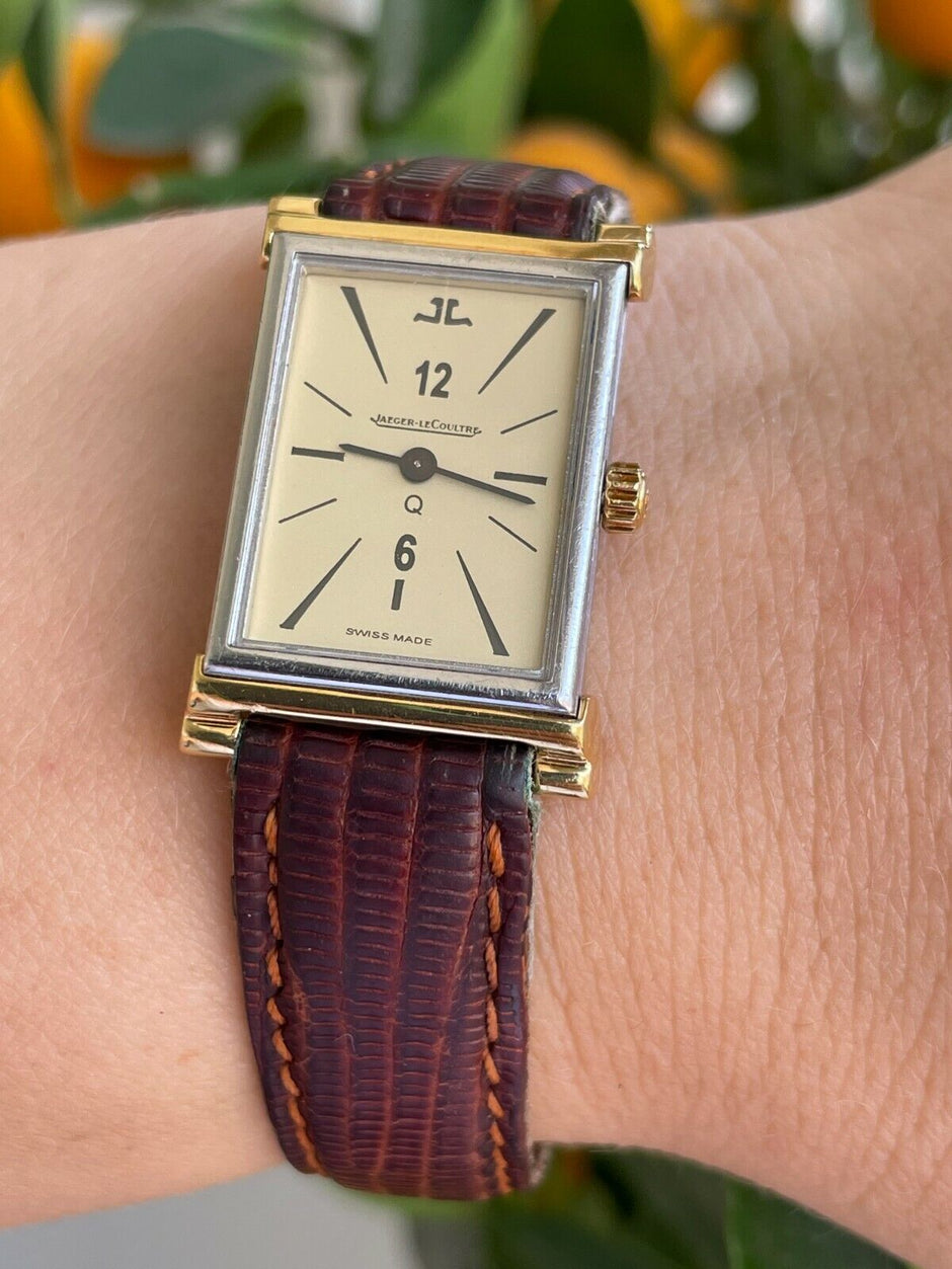JLC Ladies Quartz Watch, Gold & Steel, 1980s