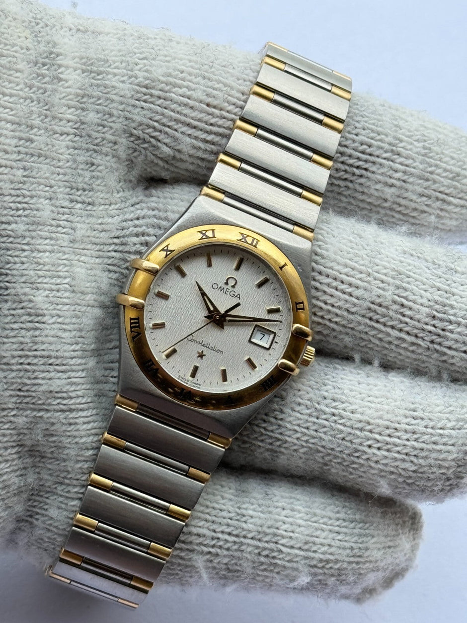 Omega Constellation Gold & Steel Ladies Watch