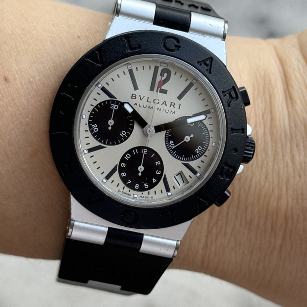 Bvlgari Diagono Aluminium Chronograph Watch
