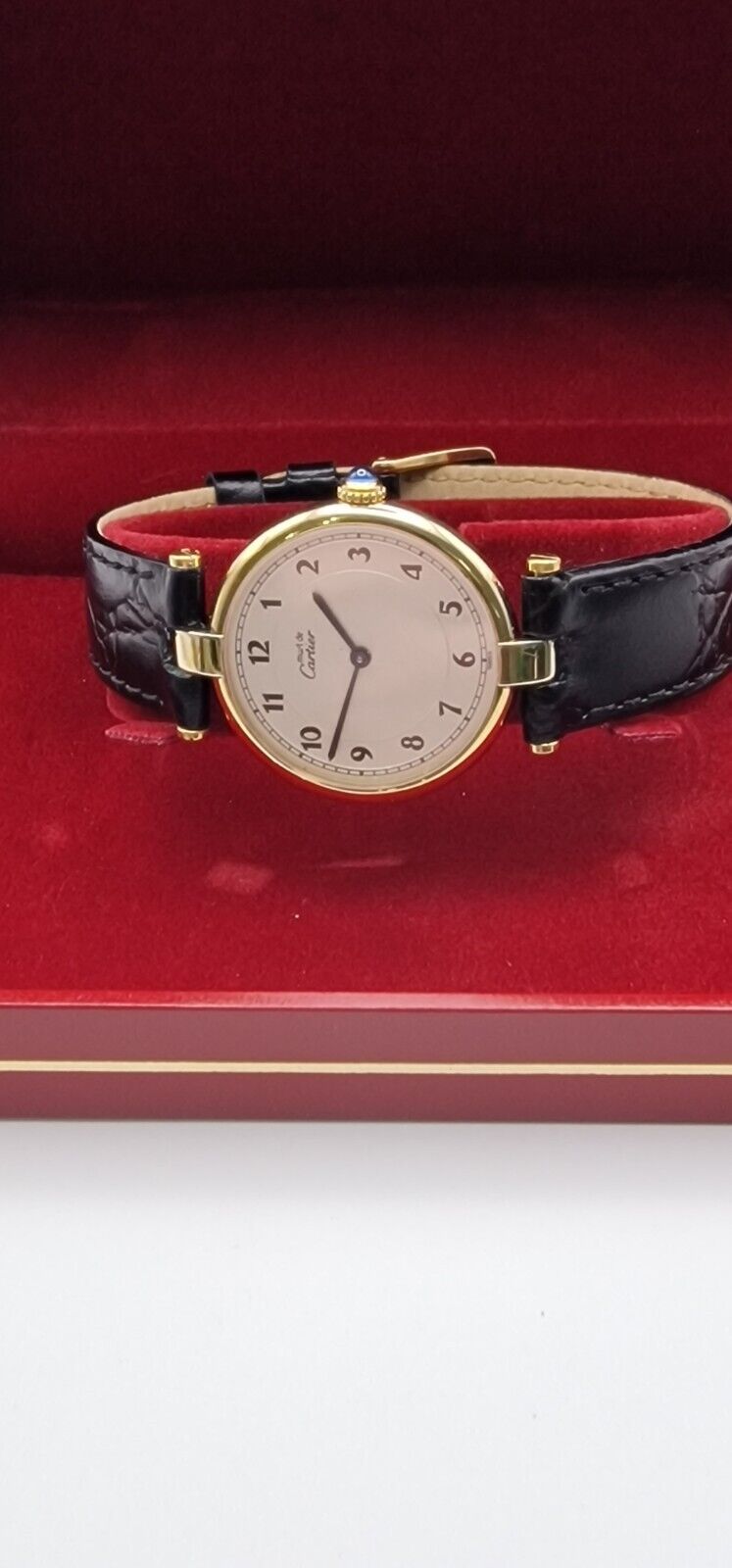 Must de Cartier Vendome Watch, Mid Size