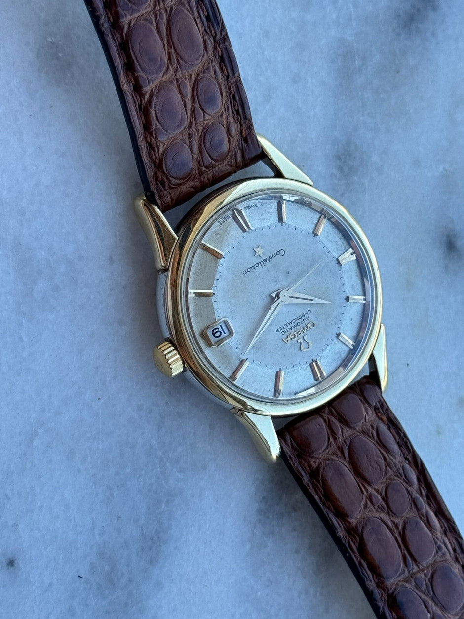 Omega Constellation 'Pie Pan' - Gold & Steel, Automatic, 34mm