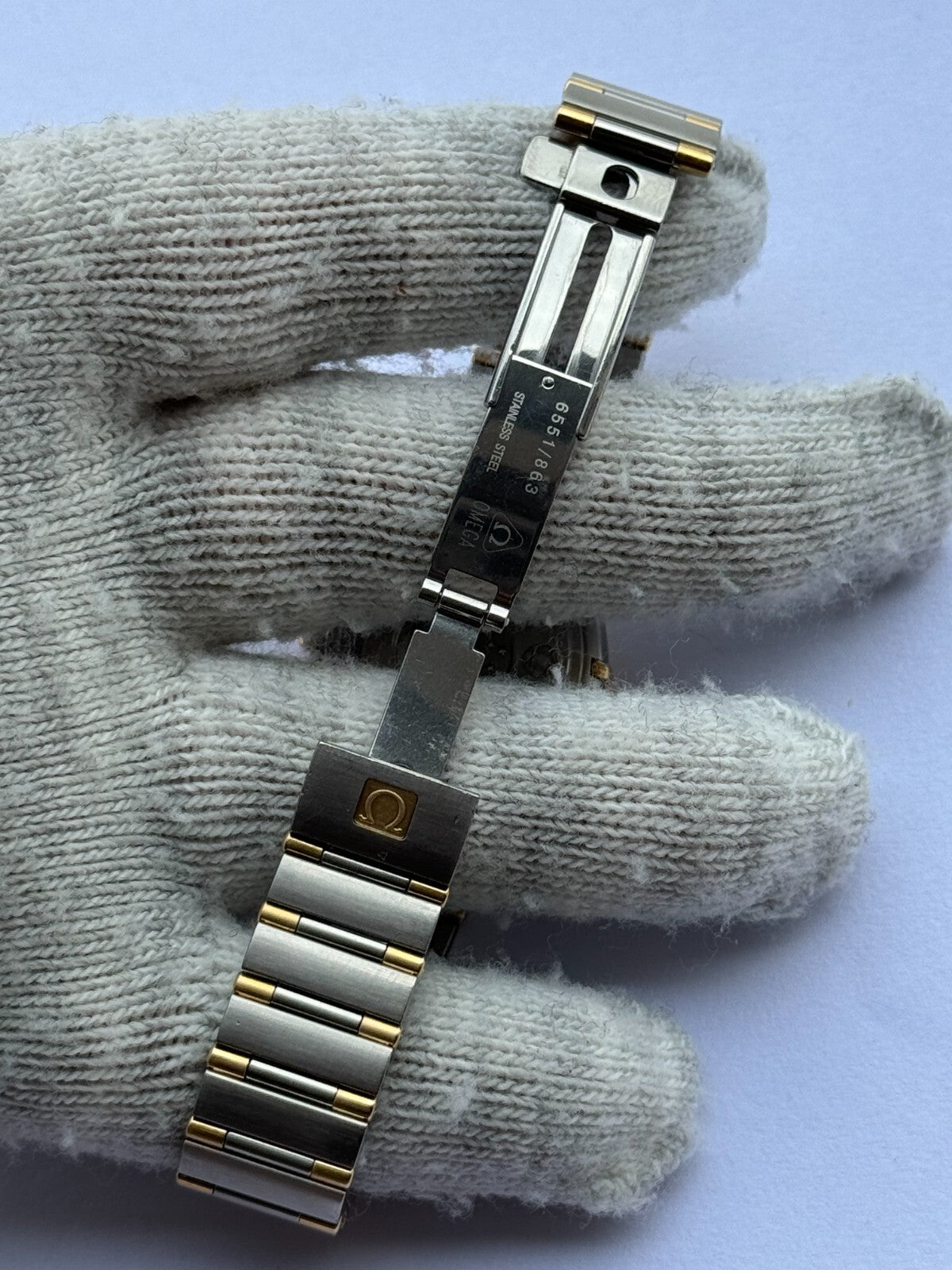 Omega Constellation Gold & Steel Ladies Watch