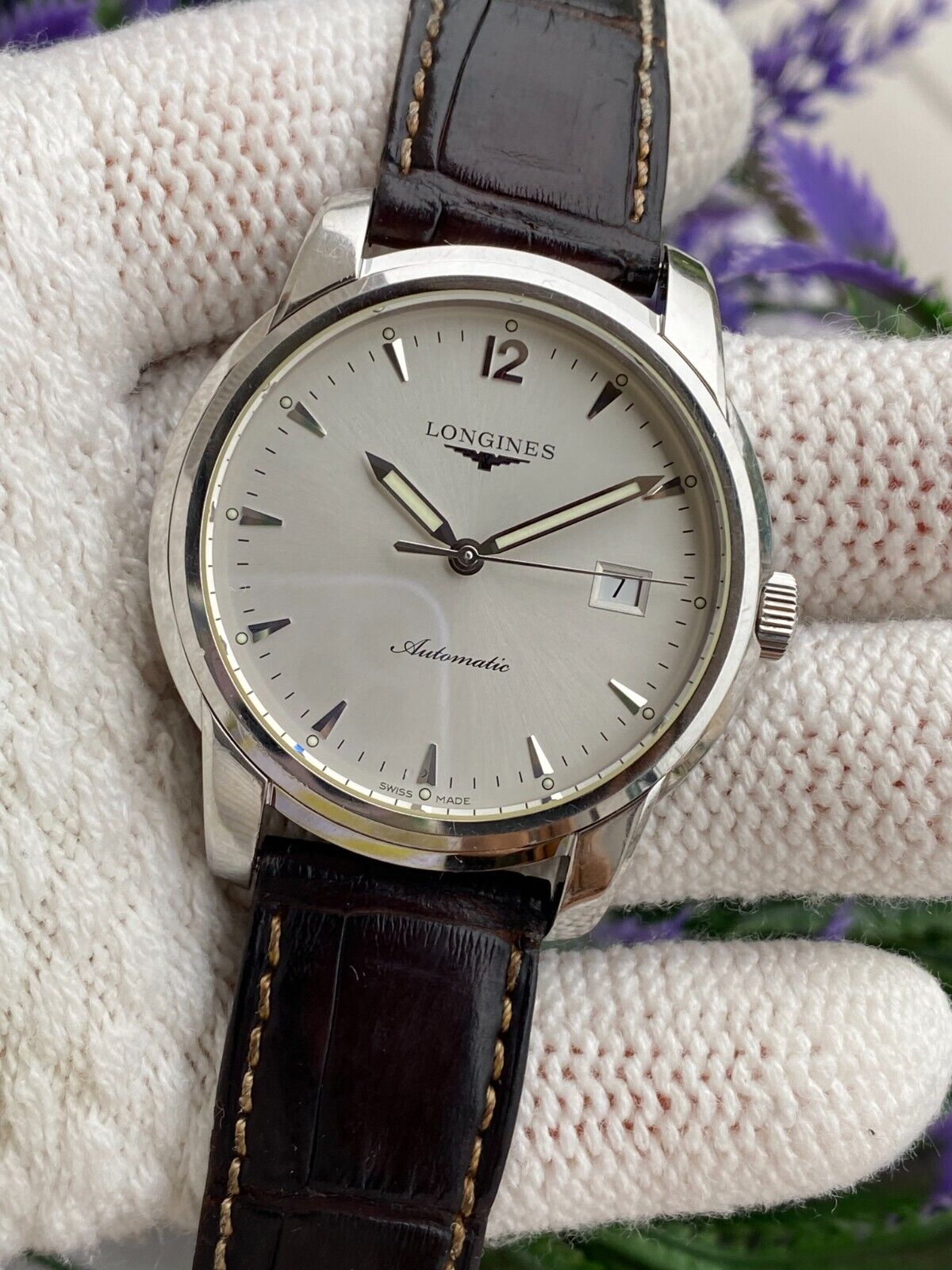 Longines Saint-Imier Automatic Watch, Leather