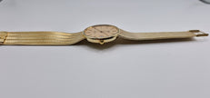 Longines Presence 9ct Gold Watch, Salmon Dial