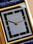 Cartier Tank LM Quartz Watch, Burgundy Strap, Ref. 590005