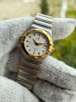 Omega Constellation Gold & Steel Ladies Watch