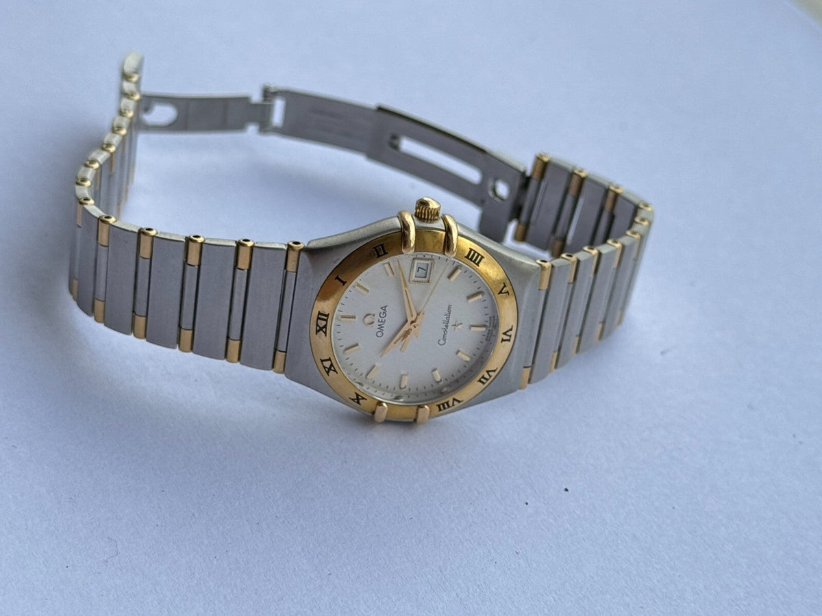 Omega Constellation Gold & Steel Ladies Watch
