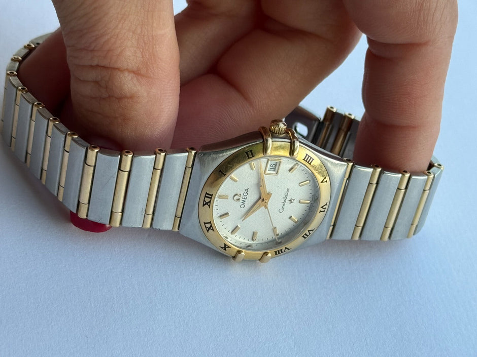 Omega Constellation Ladies Watch, Gold & Steel