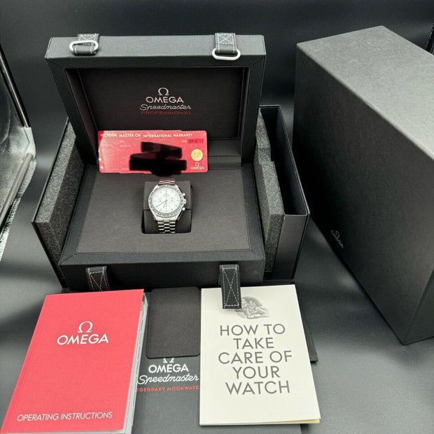 Omega Speedmaster Moonwatch White Dial