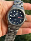 Tutima M2 Coastline Titanium Watch, Blue Dial