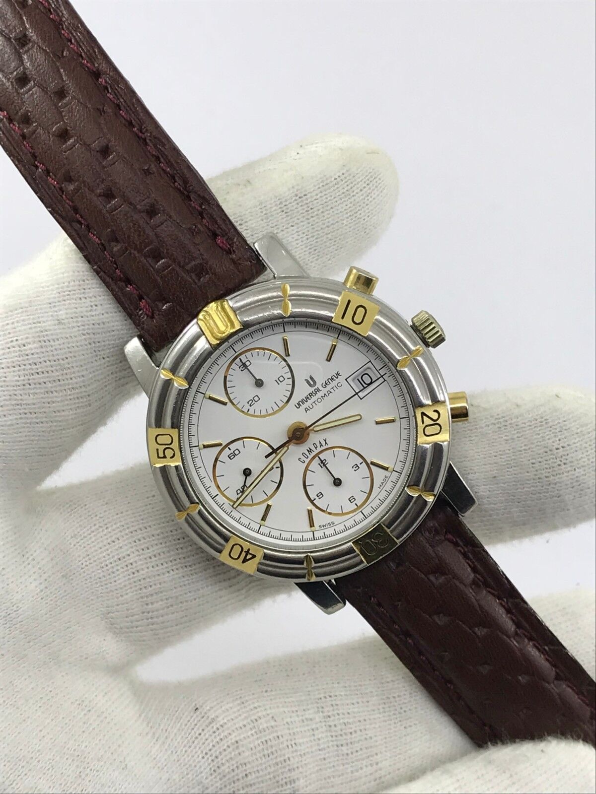 Universal Geneve Compax Chronograph Watch