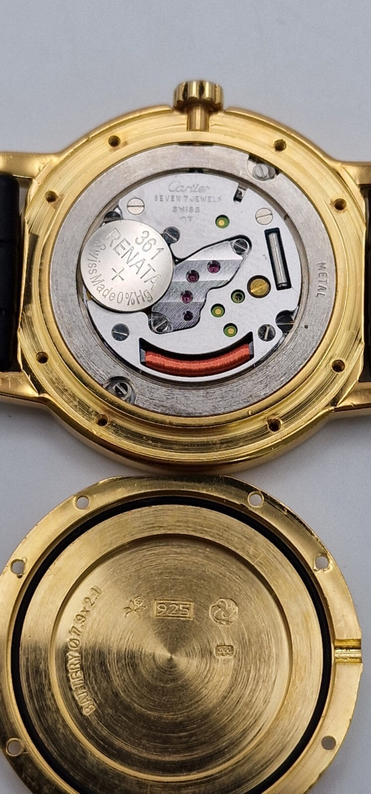 Must de Cartier Ronde Gents Watch, Mid Size