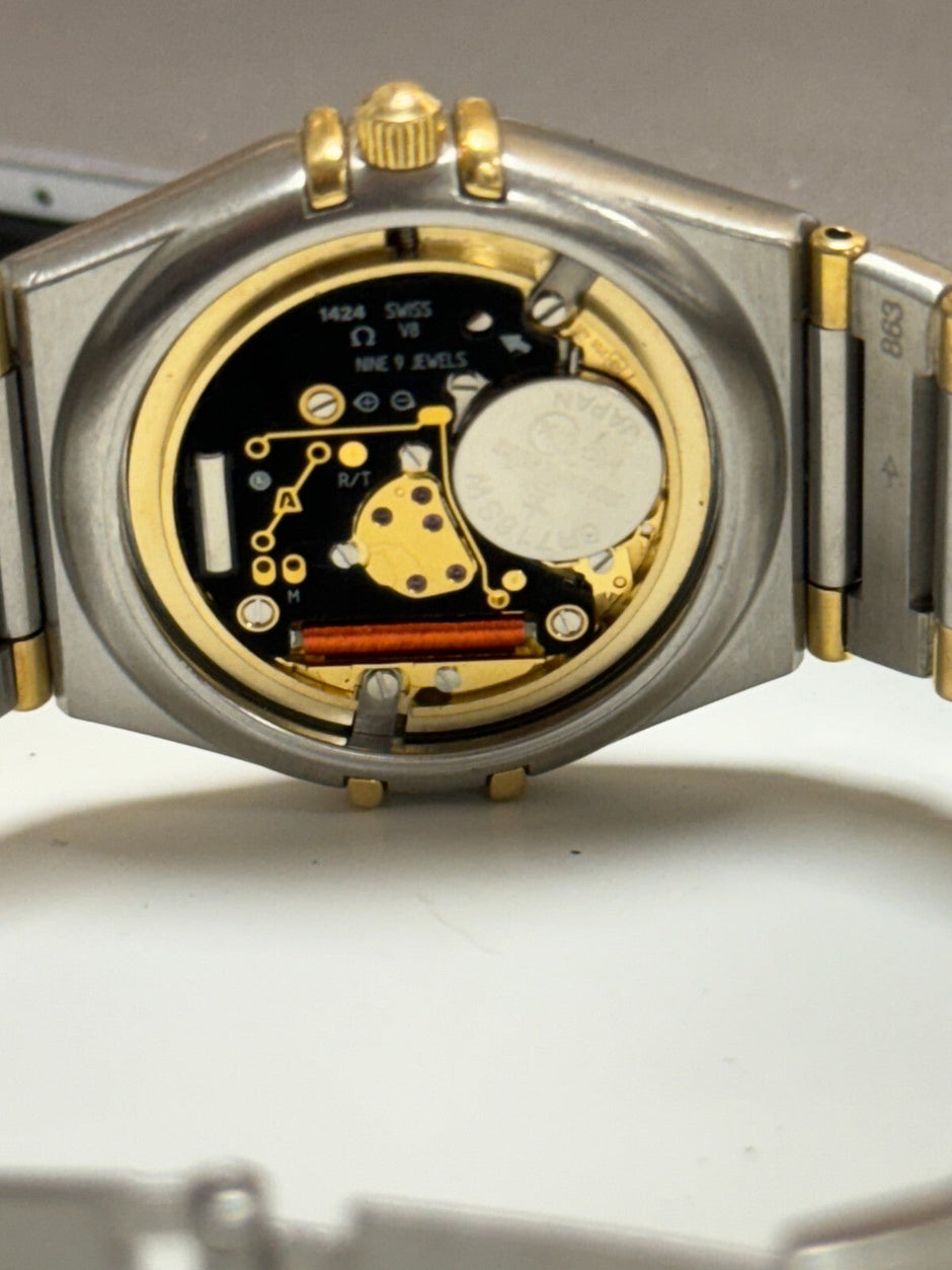 Omega Constellation - Gold & Steel, Quartz Cal. 1424, Lady, Ref. 796.1201