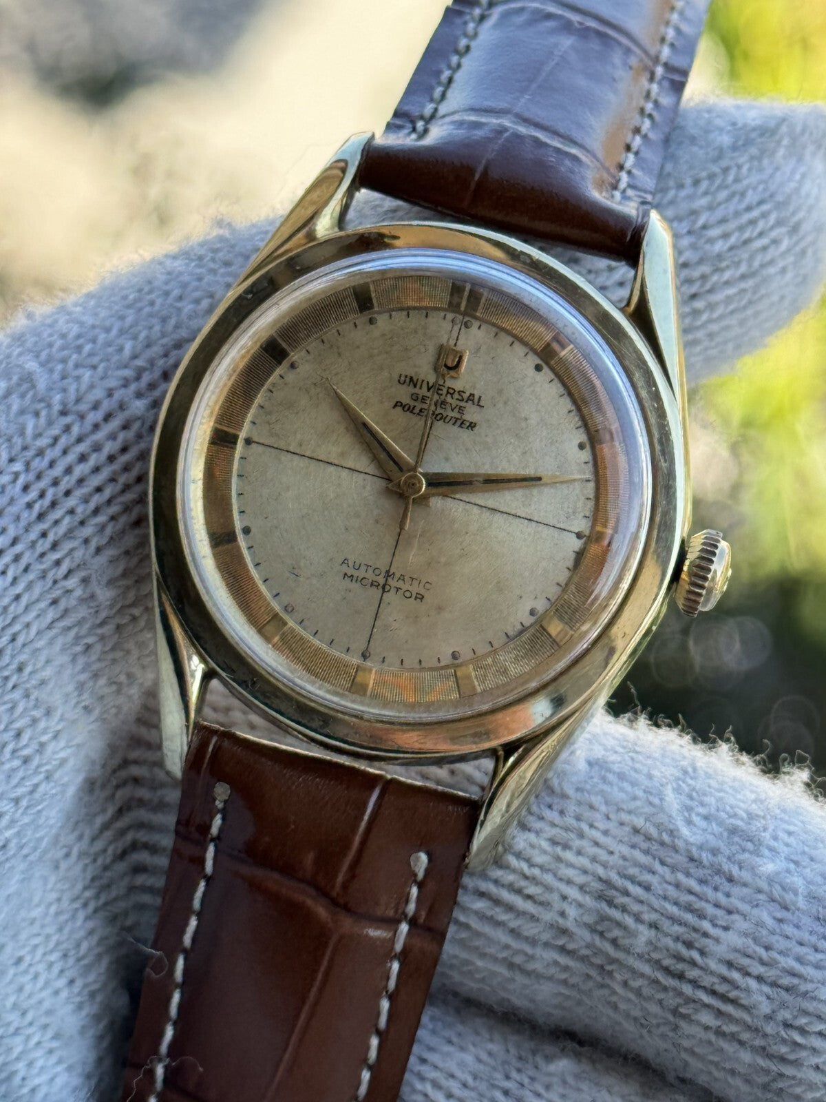Universal Geneve Polerouter Micro-Rotor Watch
