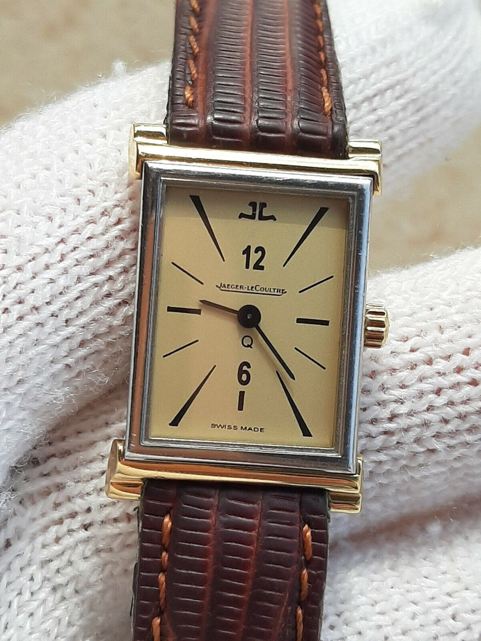 JLC Ladies Quartz Watch, Gold & Steel, 1980s
