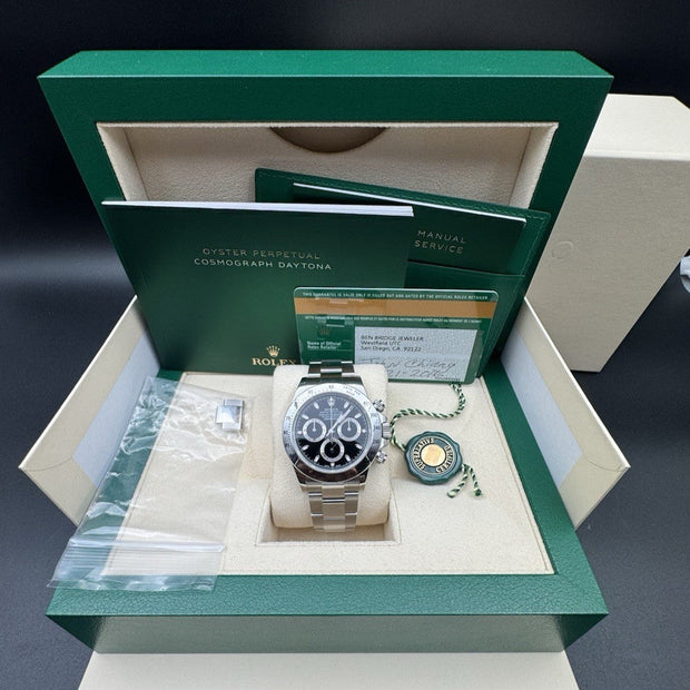 Rolex Daytona 116520 Steel Black Dial Watch