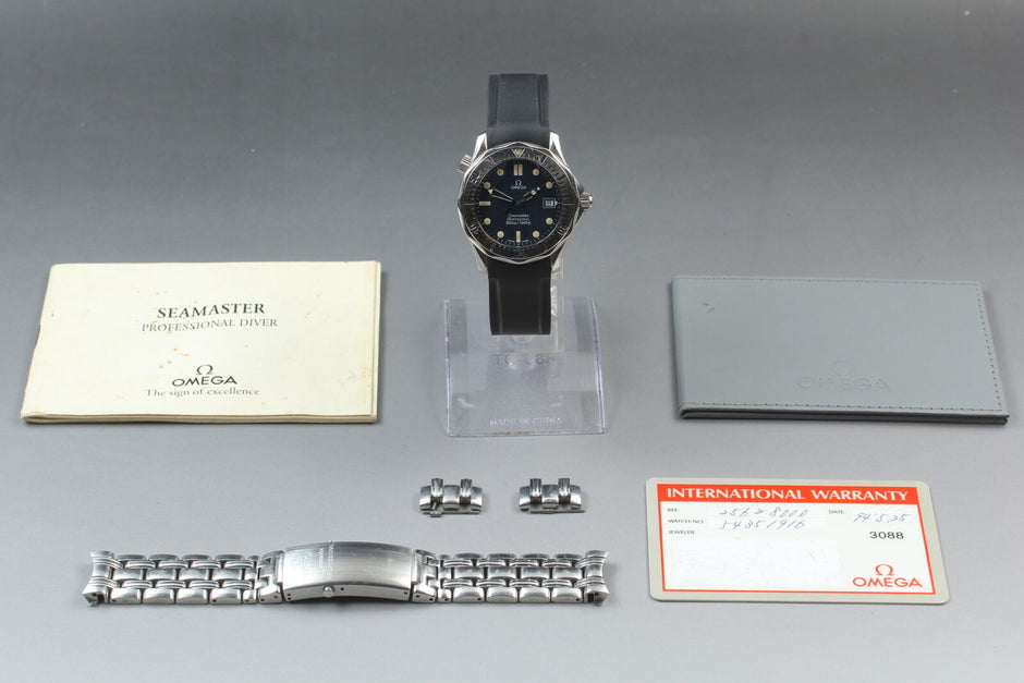 Omega Seamaster 300M Blue Dial Watch