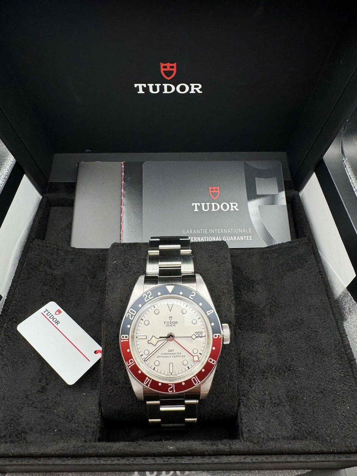 2026 NEW TUDOR Black Bay GMT White Opaline Pepsi 41mm 79830RB - Watch