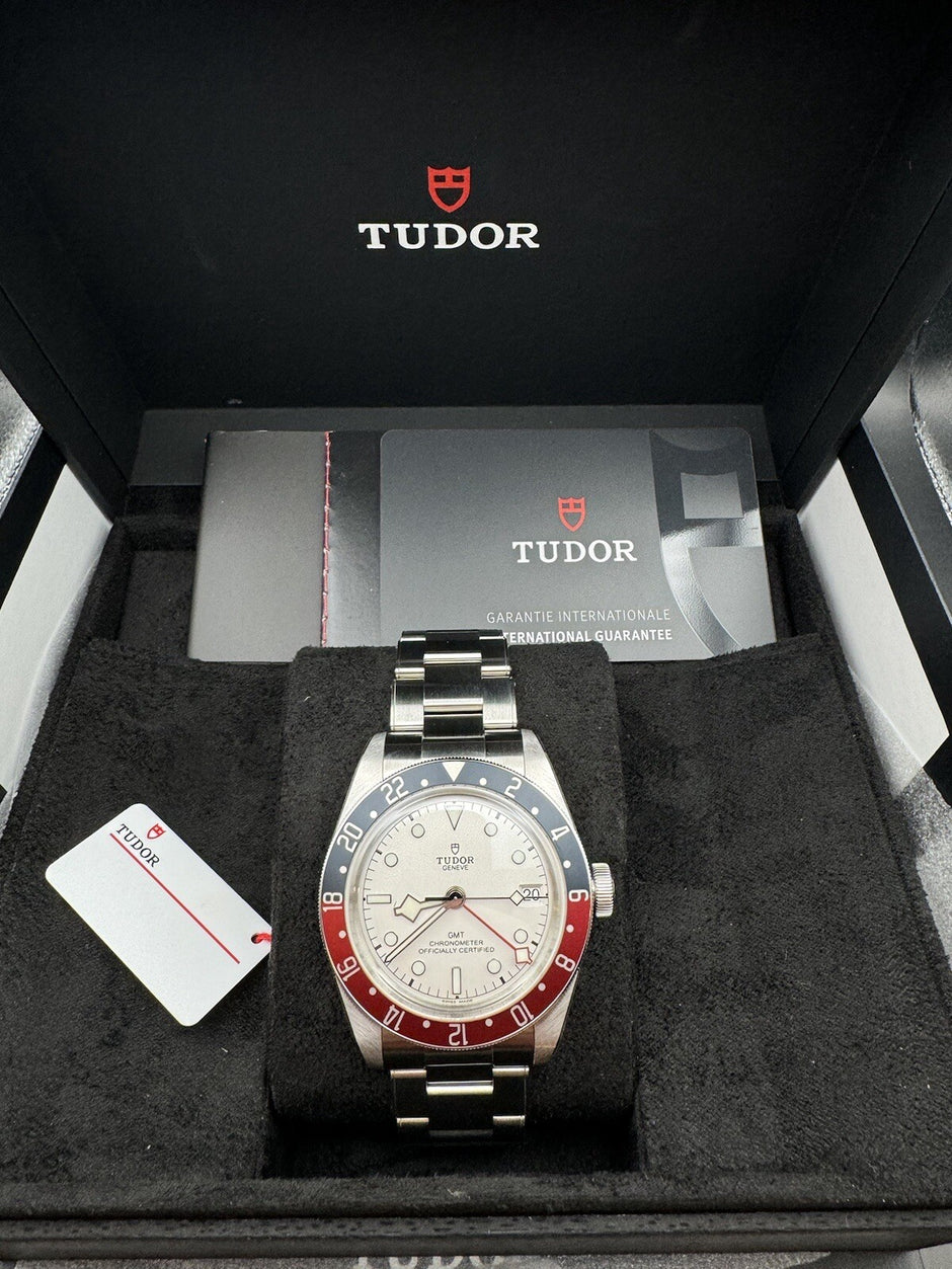 2026 NEW TUDOR Black Bay GMT White Opaline Pepsi 41mm 79830RB - Watch