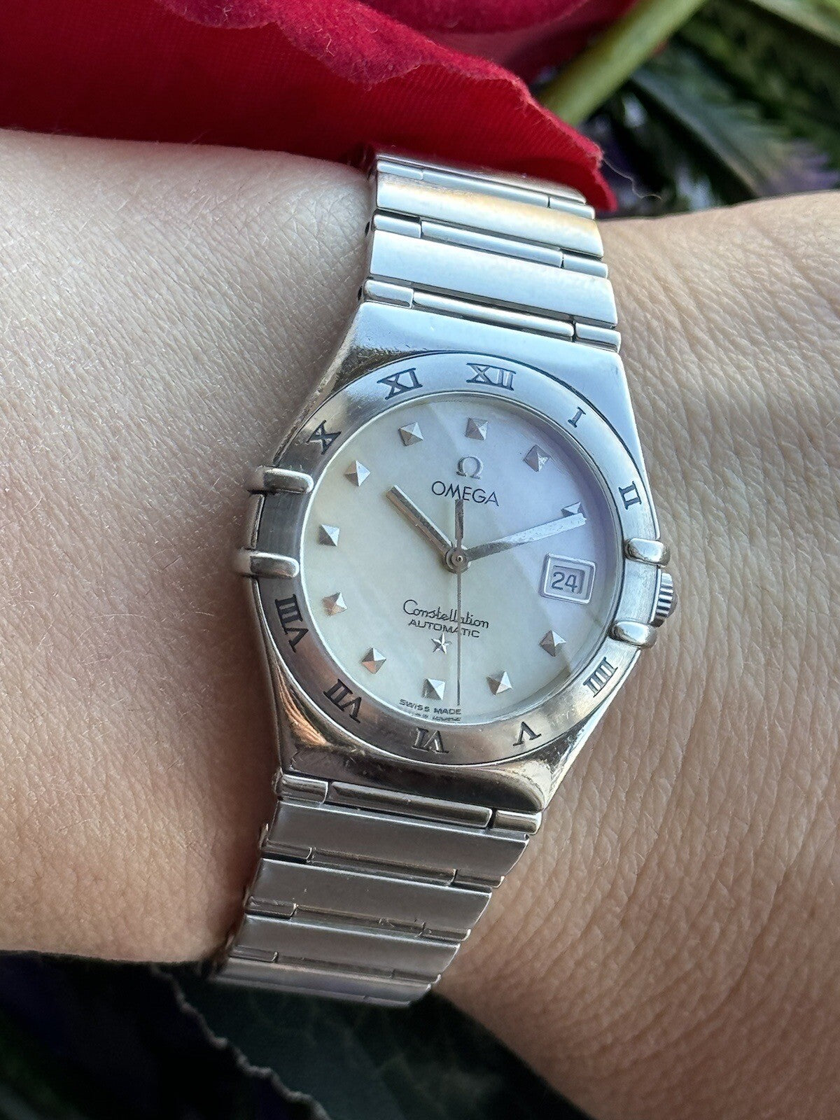 Omega Constellation My Choice  Automatic Cal.2520 Date Lady Swiss Made