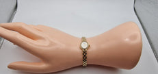 Rotary 9ct Gold Diamond Bezel Ladies Watch