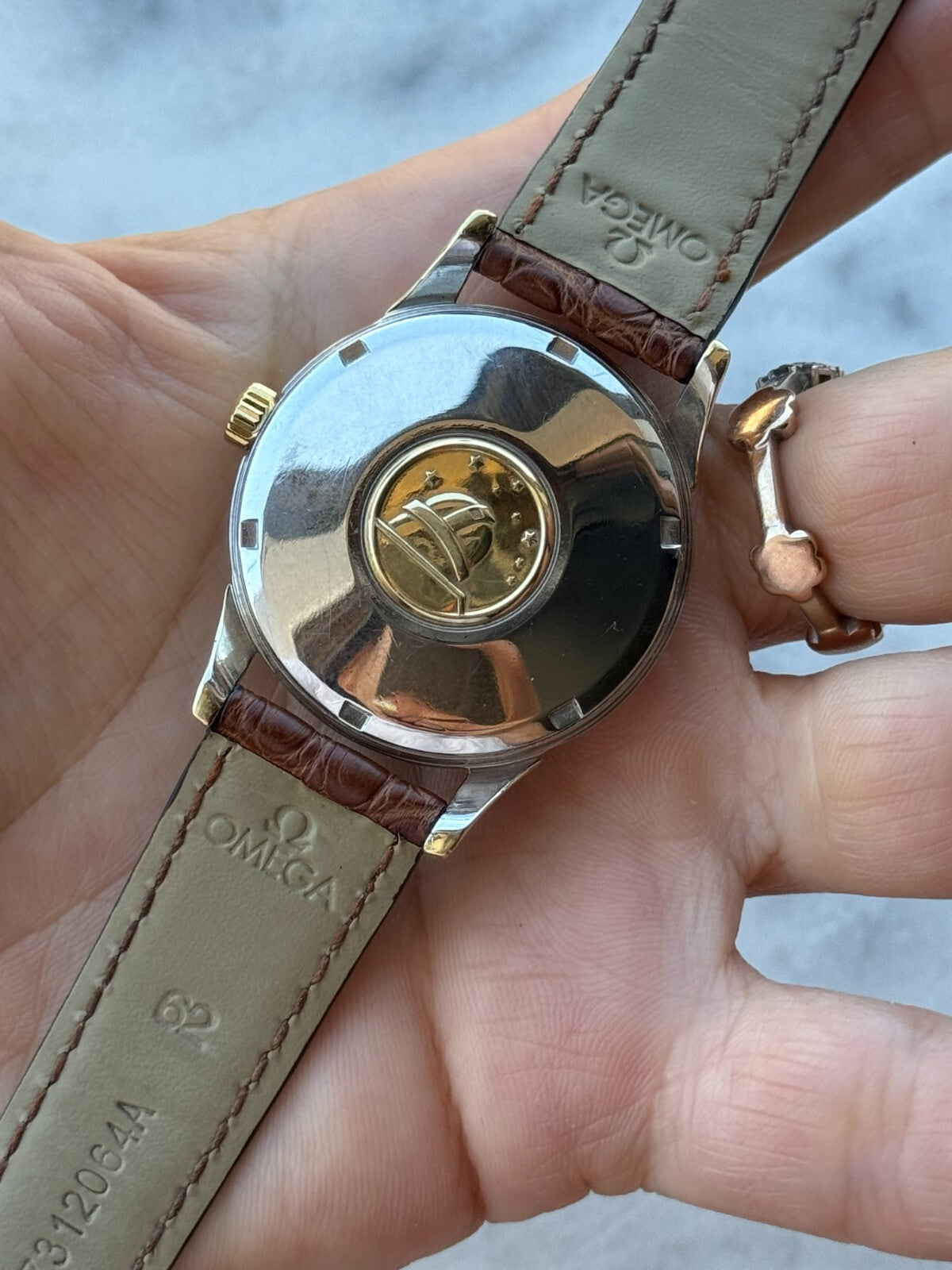 Omega Constellation 'Pie Pan' Watch, 34mm