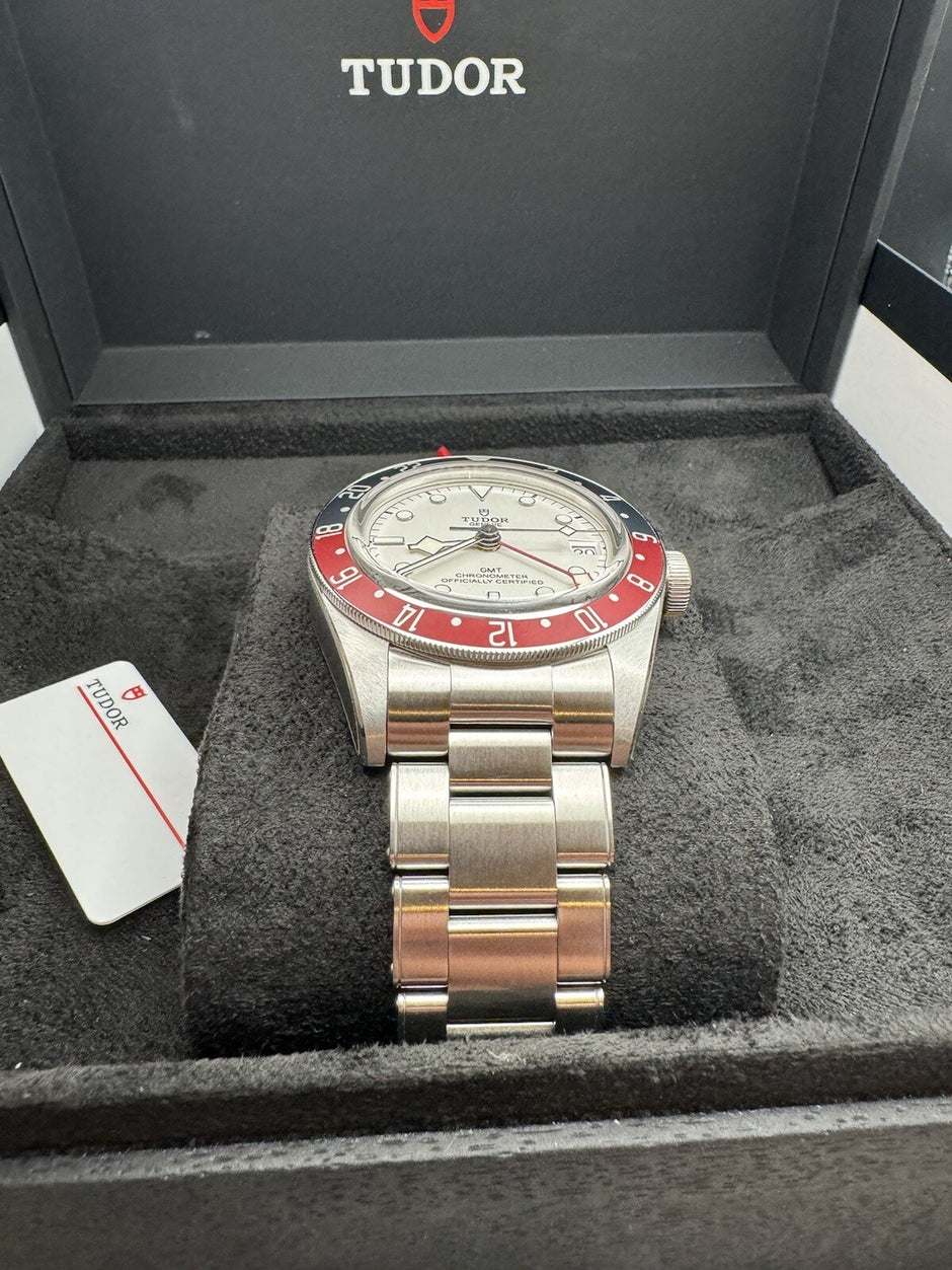 2026 NEW TUDOR Black Bay GMT White Opaline Pepsi 41mm 79830RB - Watch