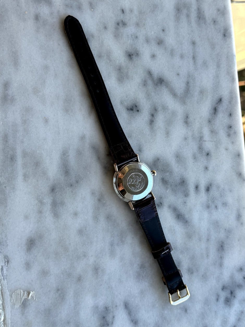 Omega Seamaster De Ville 14K Gold Bezel Watch