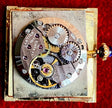 Cartier Tank LM Manual - 925 Silver & 18K Gold Plate, Burgundy Dial, Ref. 78-1