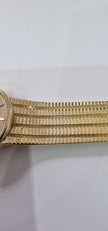 Longines Presence 9ct Gold Watch, Salmon Dial
