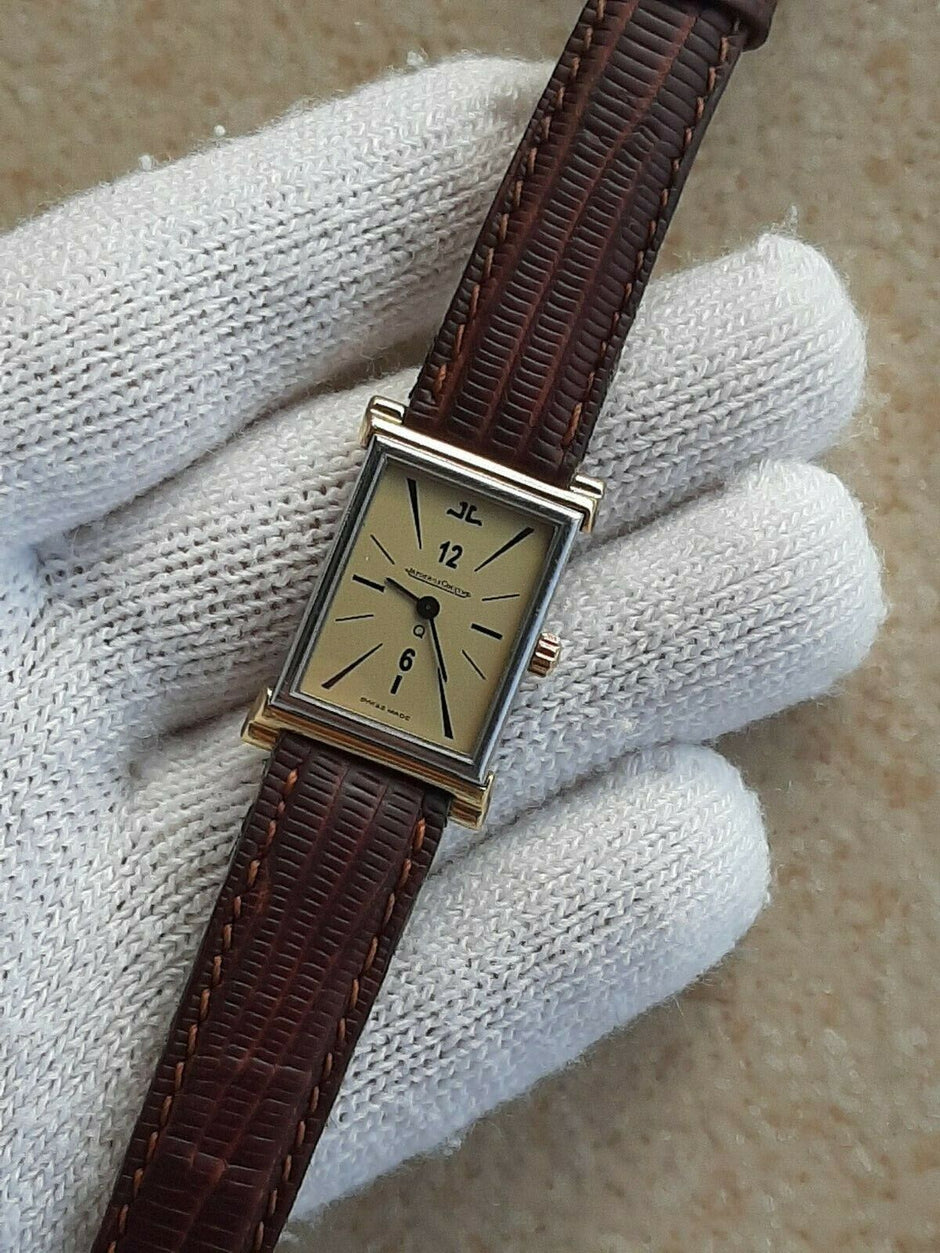 JLC Ladies Quartz Watch, Gold & Steel, 1980s