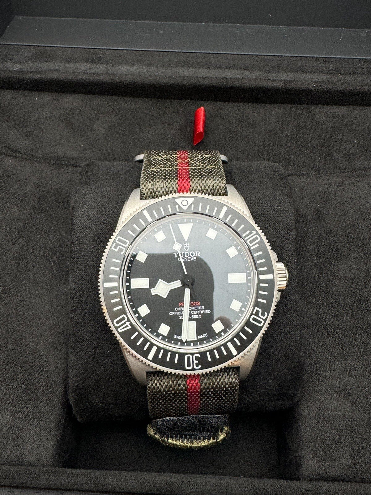 2026 Tudor Pelagos FXD Black Dial Titanium Men's Watch M25717N-0001 Unworn