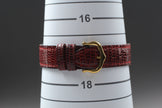 Cartier Must Tank Red Dial Watch, Full Set