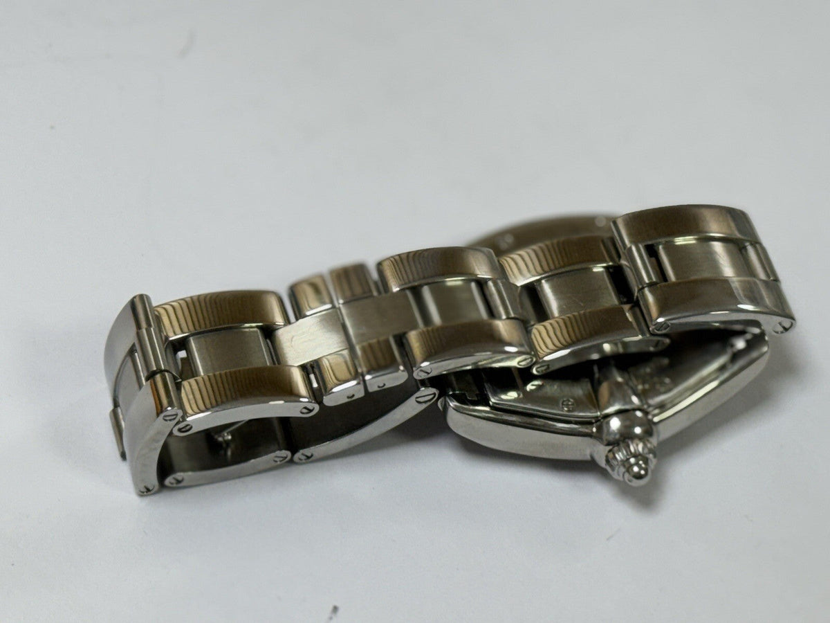 Cartier Roadster 2510 - Diamond Bezel, Automatic, Steel, Swiss Made