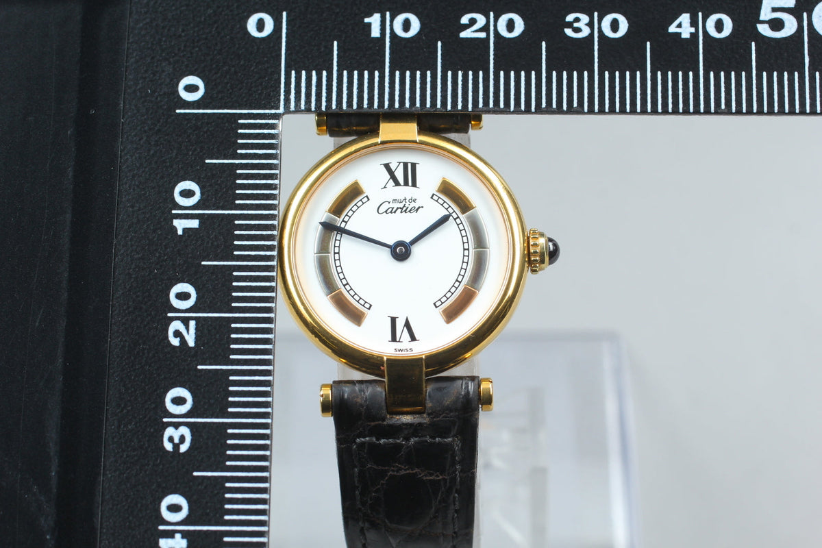 Must de Cartier Vermeil Watch, Ref. 590004