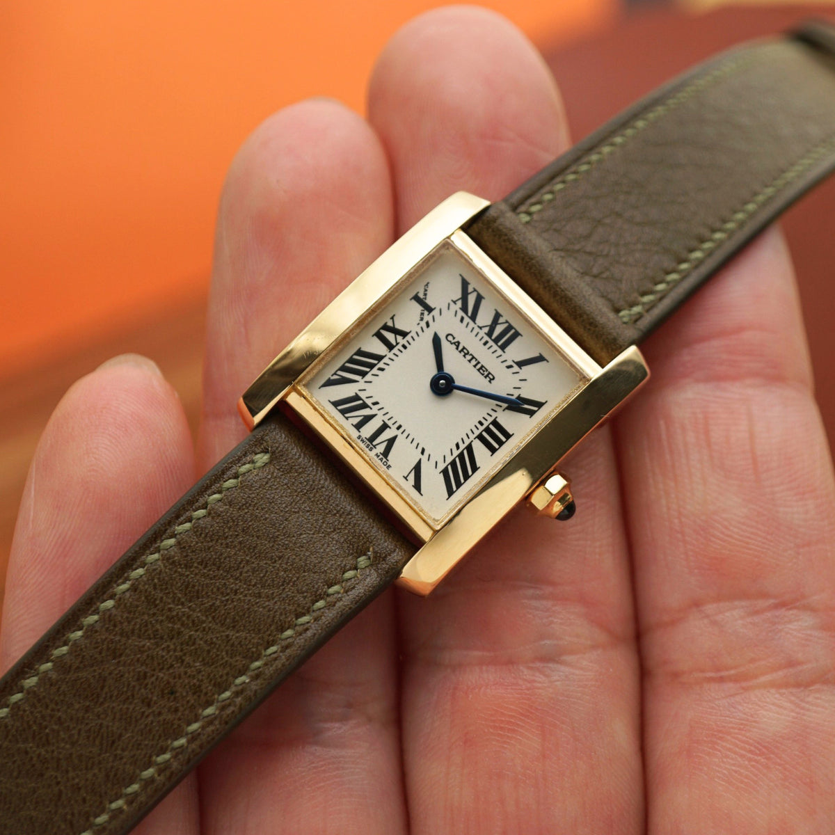 Cartier Tank Francaise Small 18k Yellow Gold W5000256 Quartz