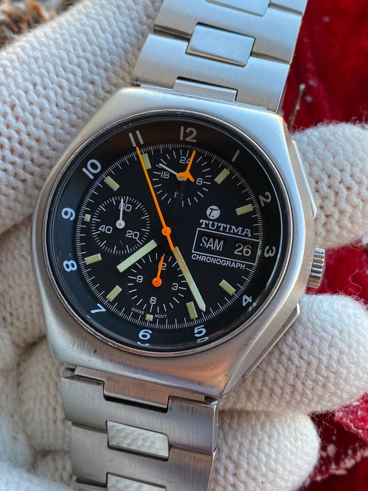 Tutima Military Chronograph Lemania 5100