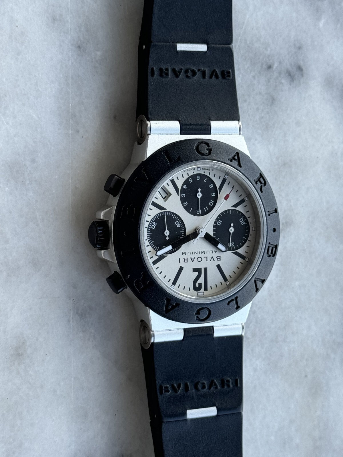 Bvlgari Diagono Aluminium Chronograph Watch